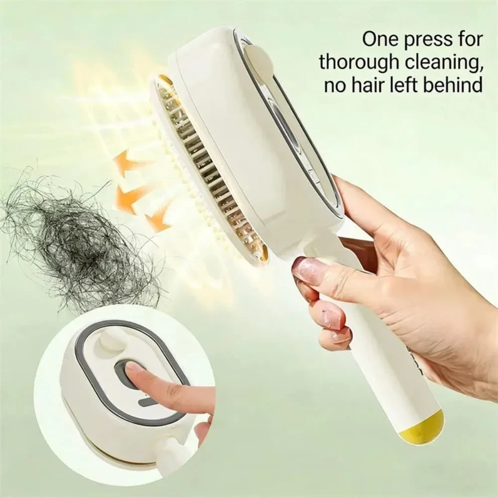 Steam Spray Scalp Massaging HairBrush