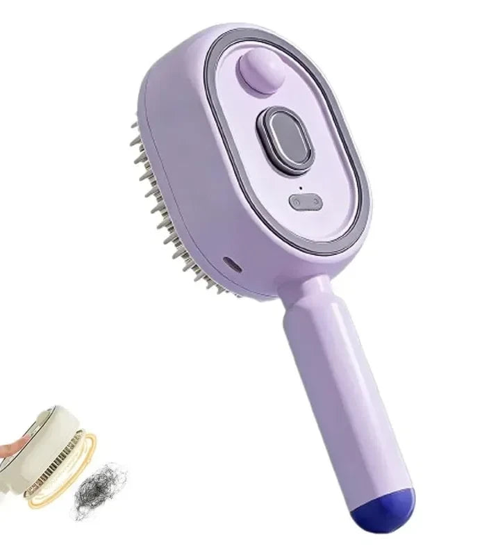 Steam Spray Scalp Massaging HairBrush